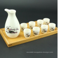 Haonai designed wholesale ceramic Flagon set